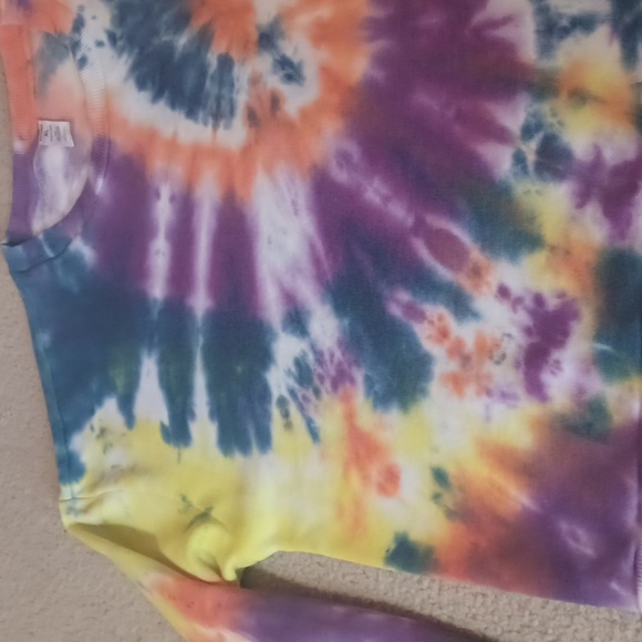 90 Degree By Reflex Handmade Tie-Dye Sweatshirt - Picture 8 of 13
